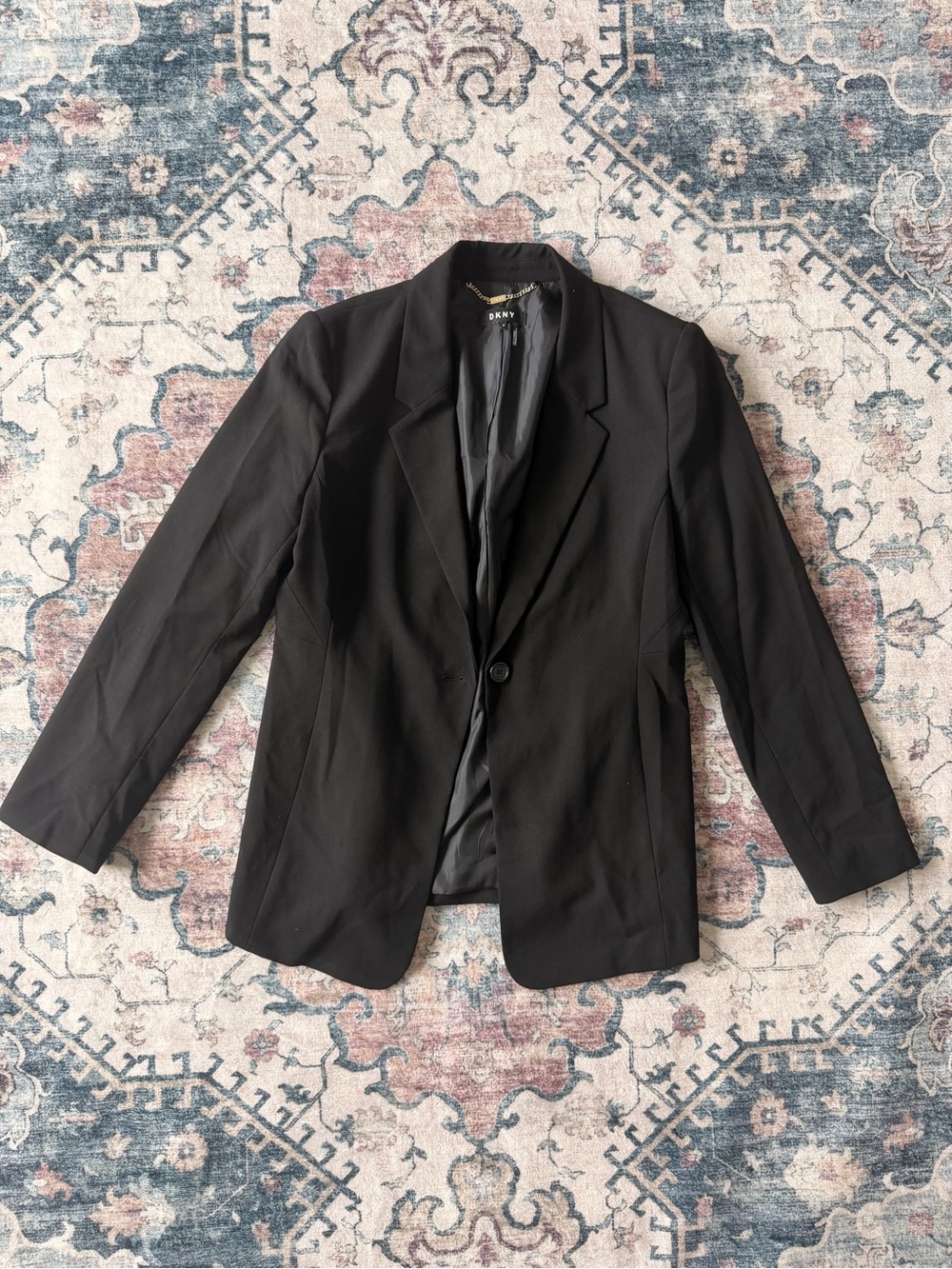 DKNY Black Single-Button Women's Blazer